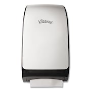 KLEENEX Premiere Folded Towel Dispenser, 10.6 x 5.48 x 18.79, White 39640